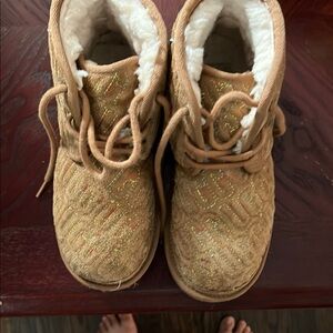 Cozy Tan Kids Boots